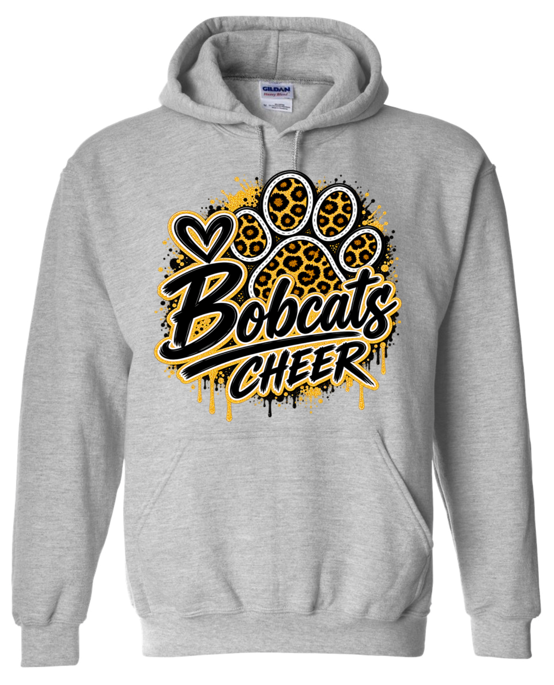 Hoodie - Sport Grey - Drip Paw