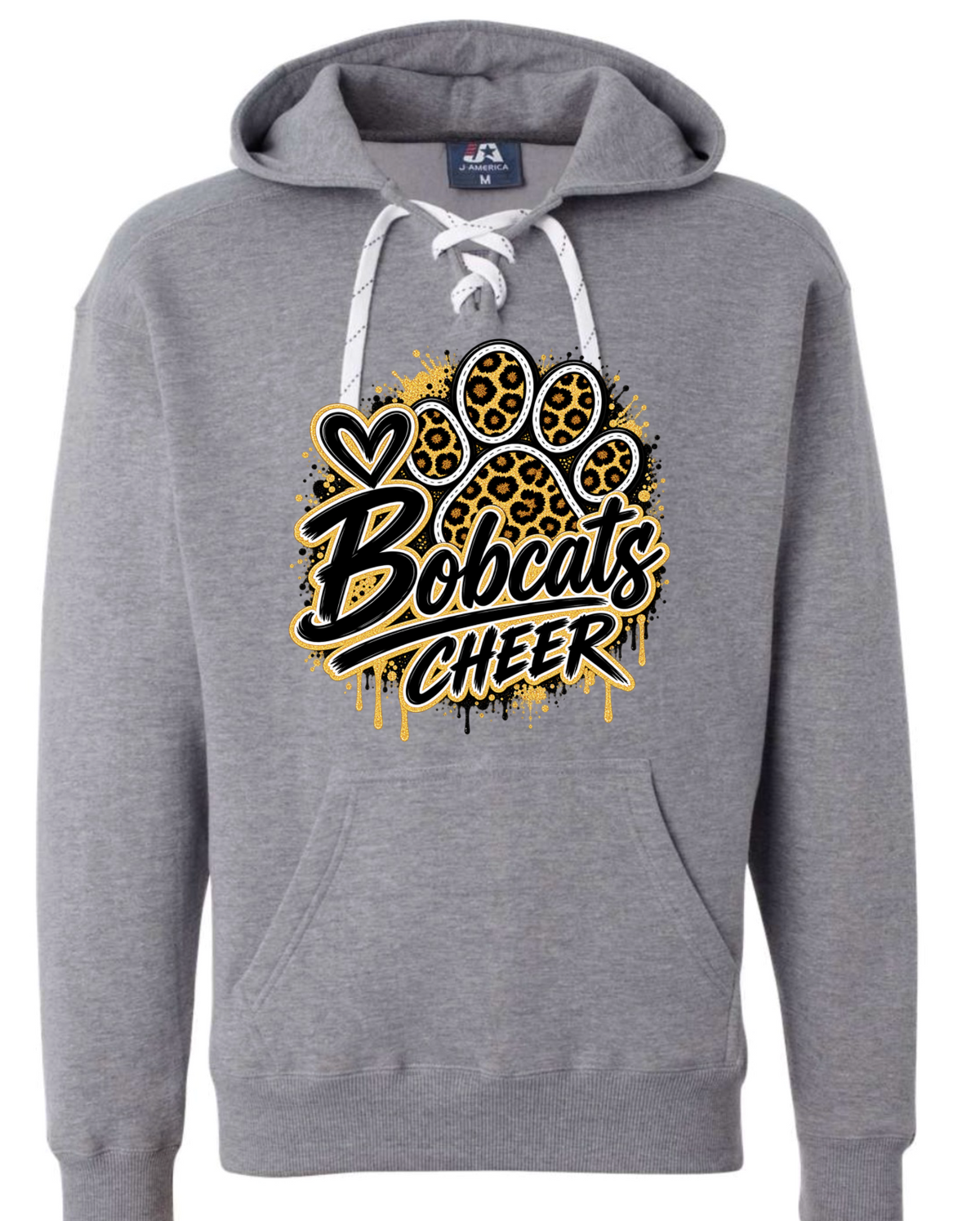 Hoodie lace - Sport Grey - Drip Paw