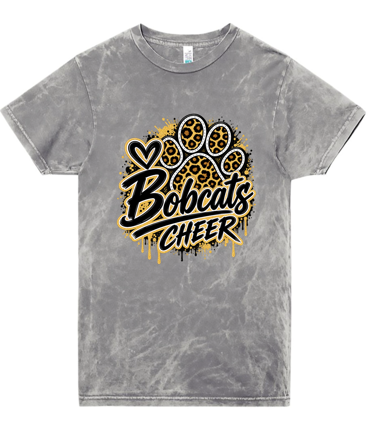 T-Shirt - Silver Acid - Drip Paw
