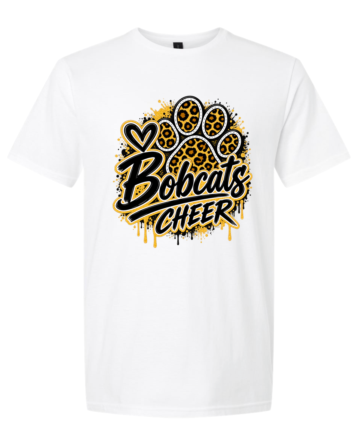 T-Shirt - White - Drip Paw