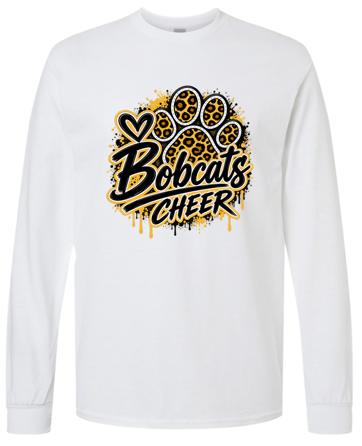 Long Sleeve - White - Drip Paw
