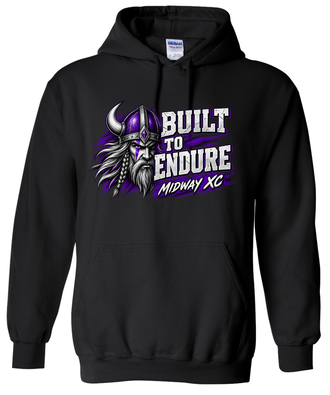Hoodie - Black - Endure