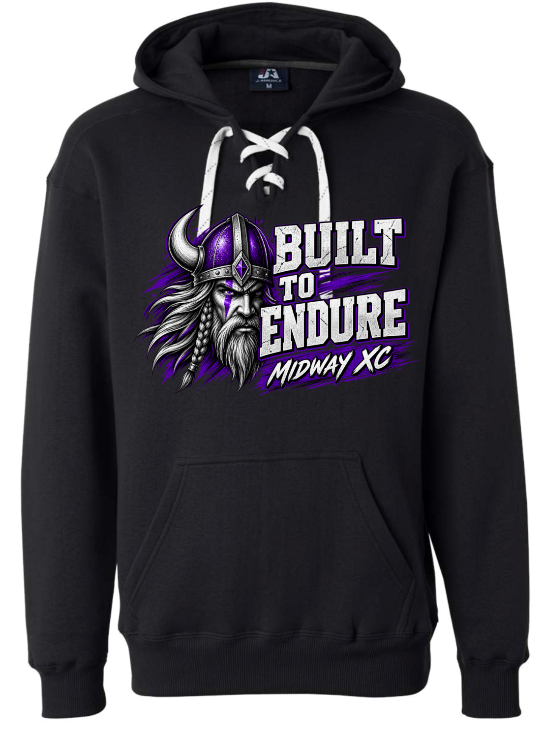 Hoodie lace - Black - Endure