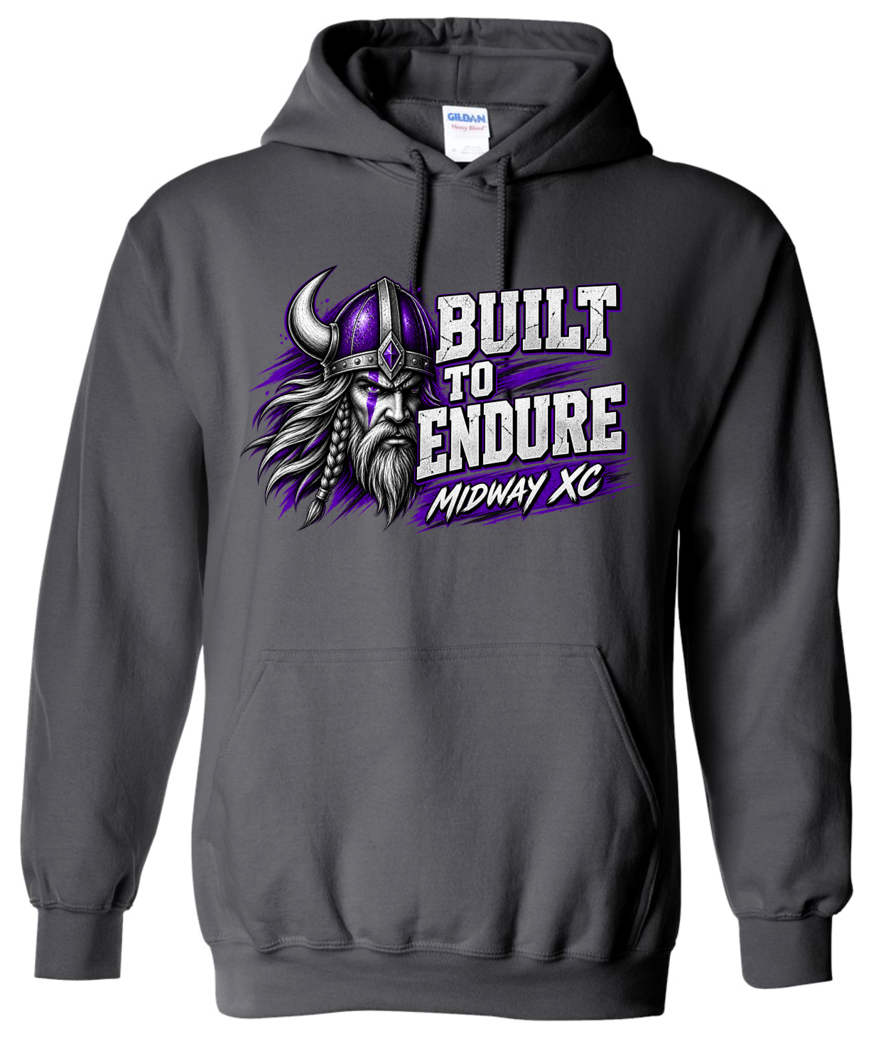Hoodie - Charcoal - Endure