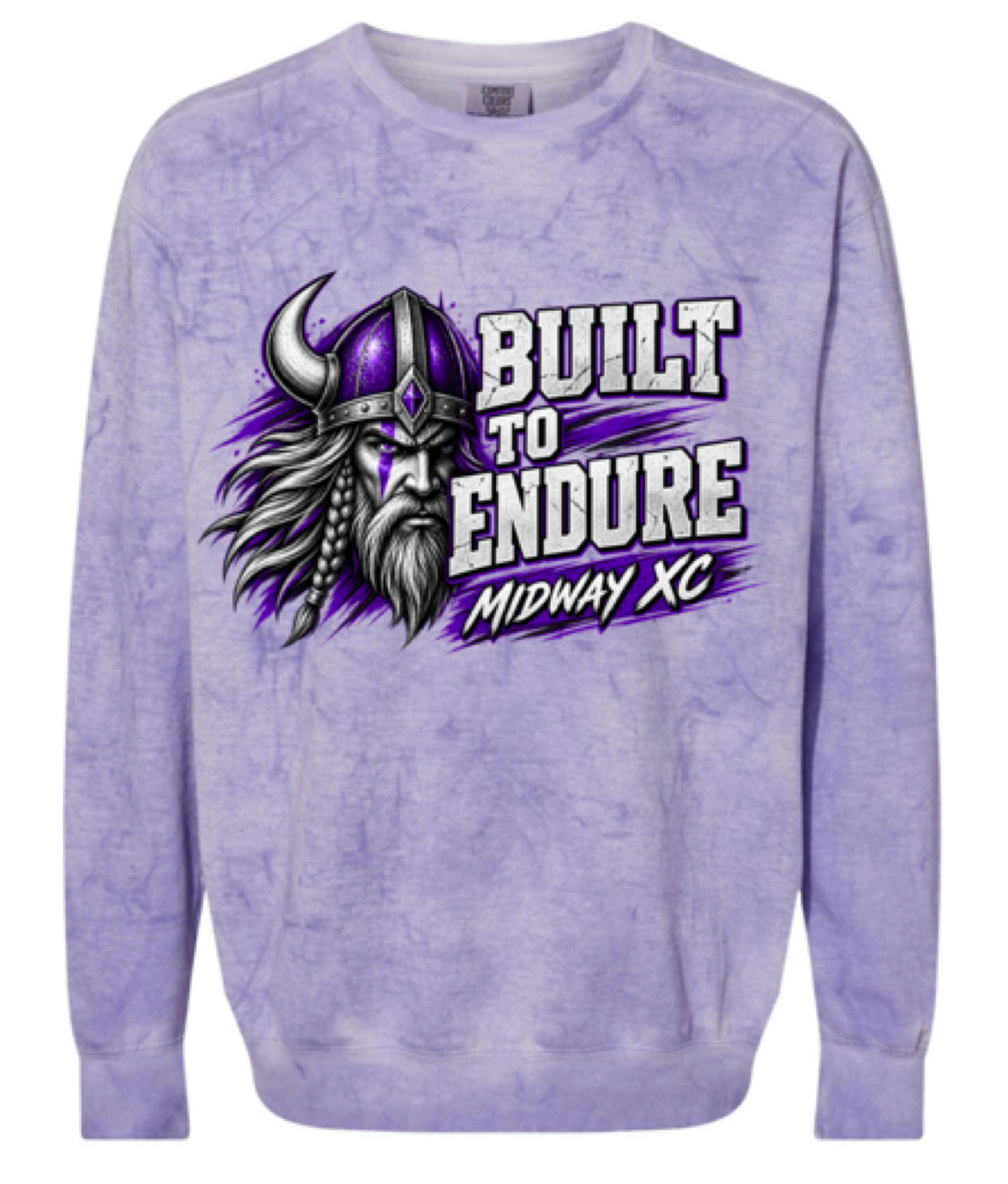 Crew Neck - Purple Smoke - Endure