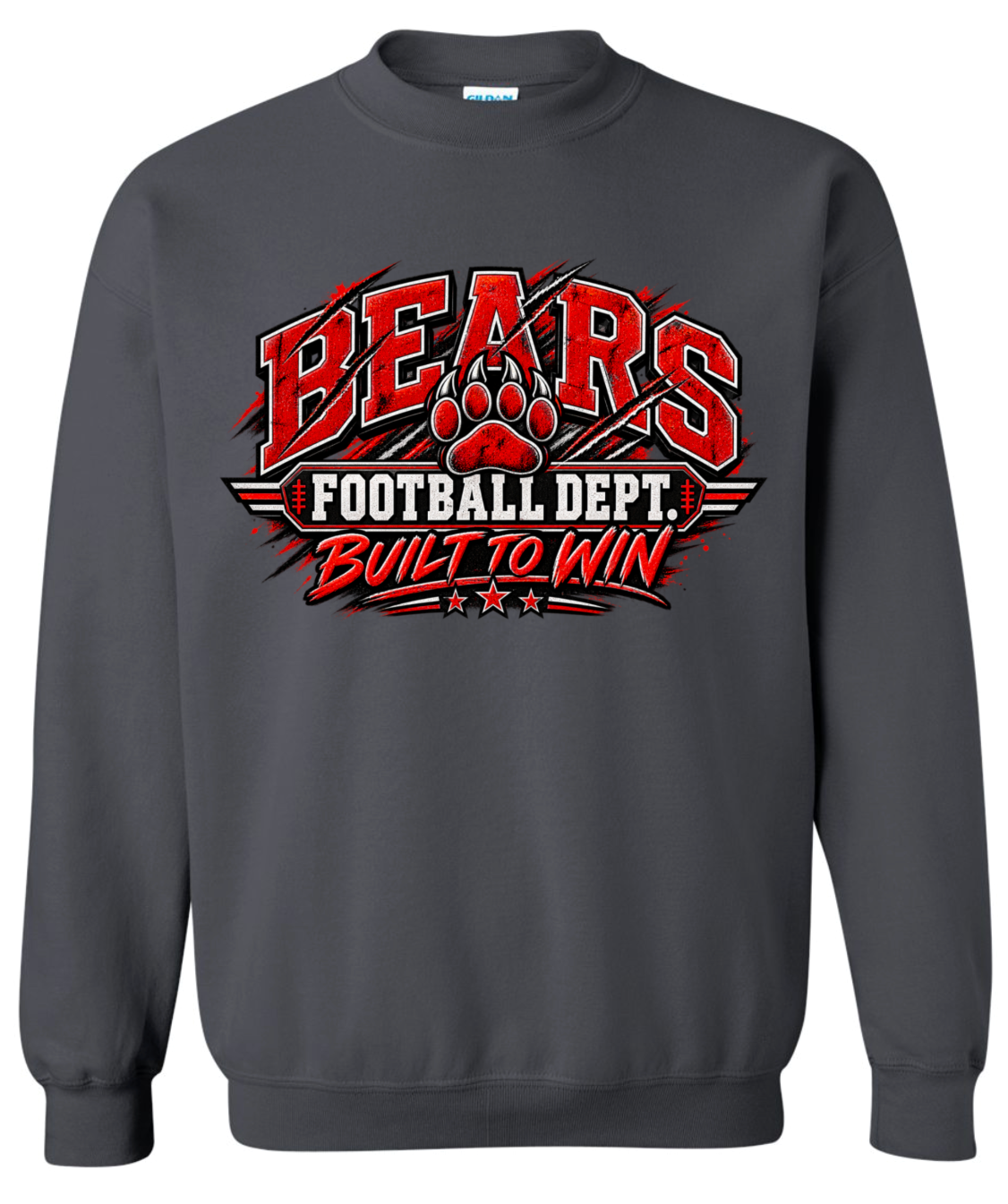 Crew Neck - Charcoal - FB Dept