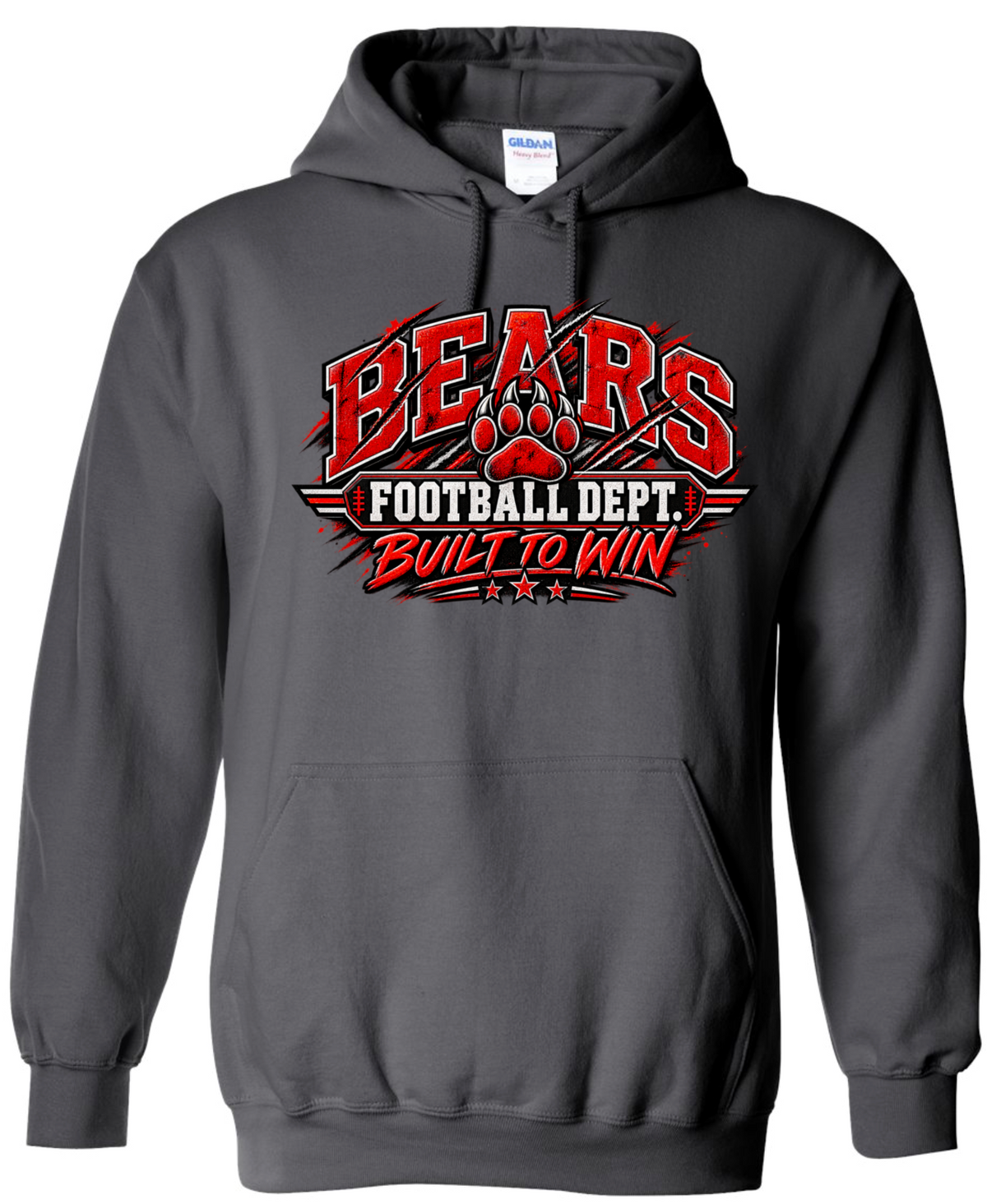 Hoodie - Charcoal - FB Dept