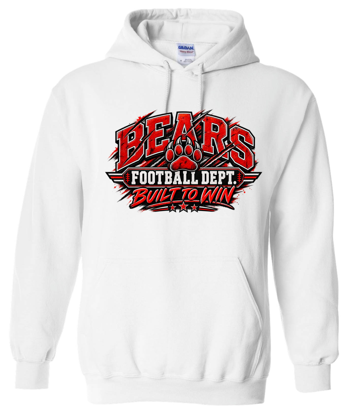 Hoodie - White - FB Dept