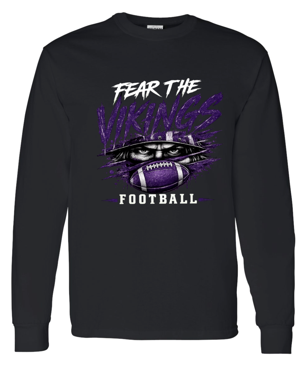 Long Sleeve - Black - Fear The Viking