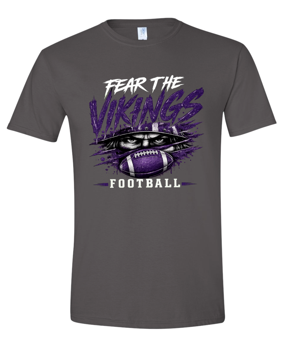 T-Shirt - Charcoal - Fear The Viking