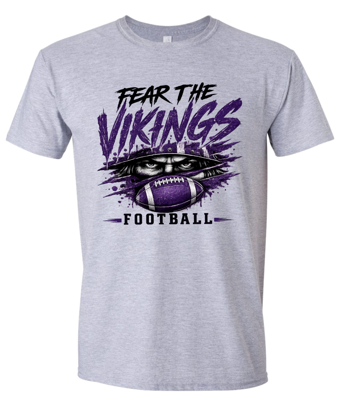 T-Shirt - Sport Grey - Fear The Viking