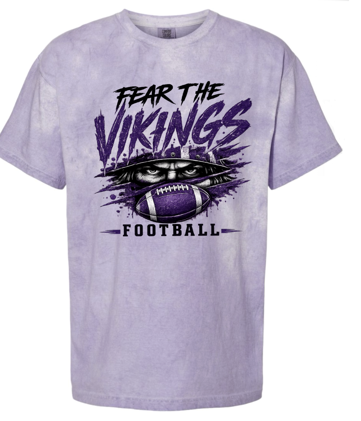 T-Shirt - Purple Smoke - Fear The Viking