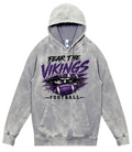 Hoodie - Silver Acid - Fear The Viking