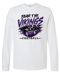 Long Sleeve - White - Fear The Viking