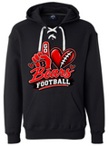 Hoodie lace - Black - Foam