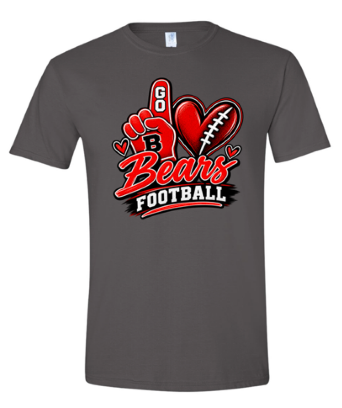 T-Shirt - Charcoal - Foam