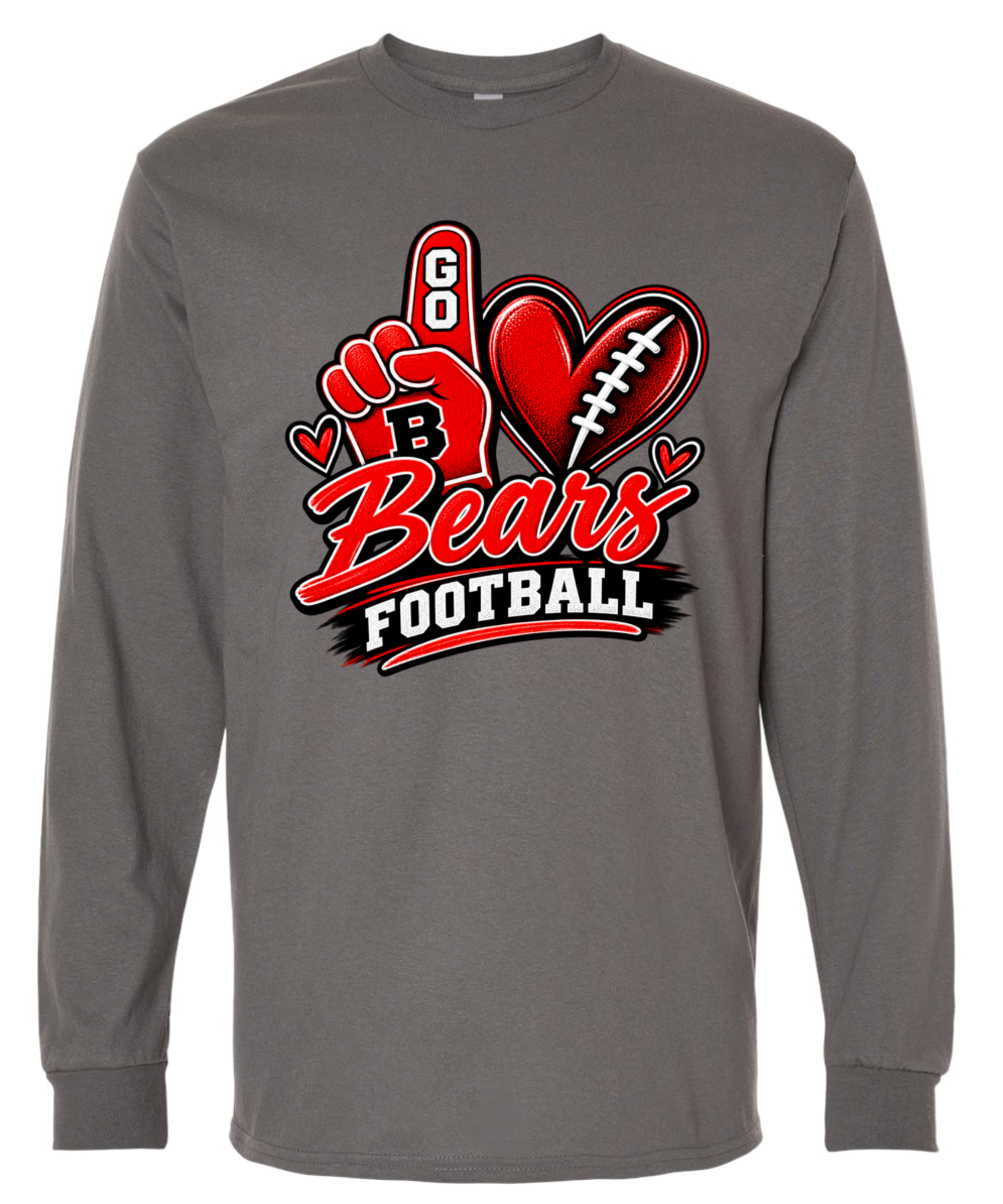 Long Sleeve - Charcoal - Foam