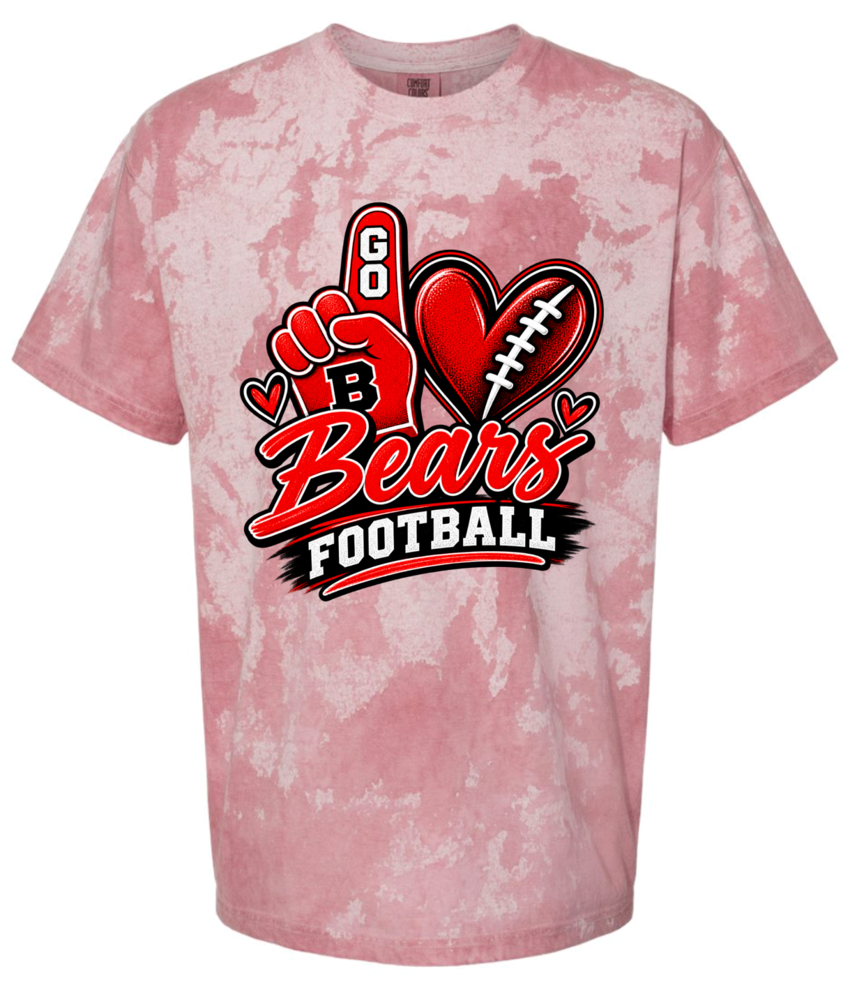 T-Shirt - Red Smoke - Foam