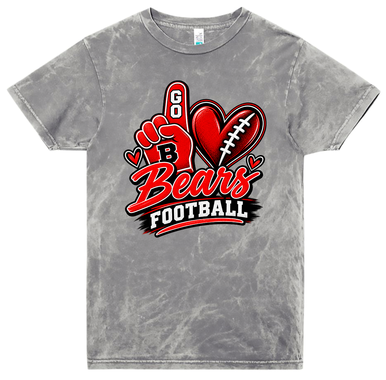 T-Shirt - Silver Acid - Foam