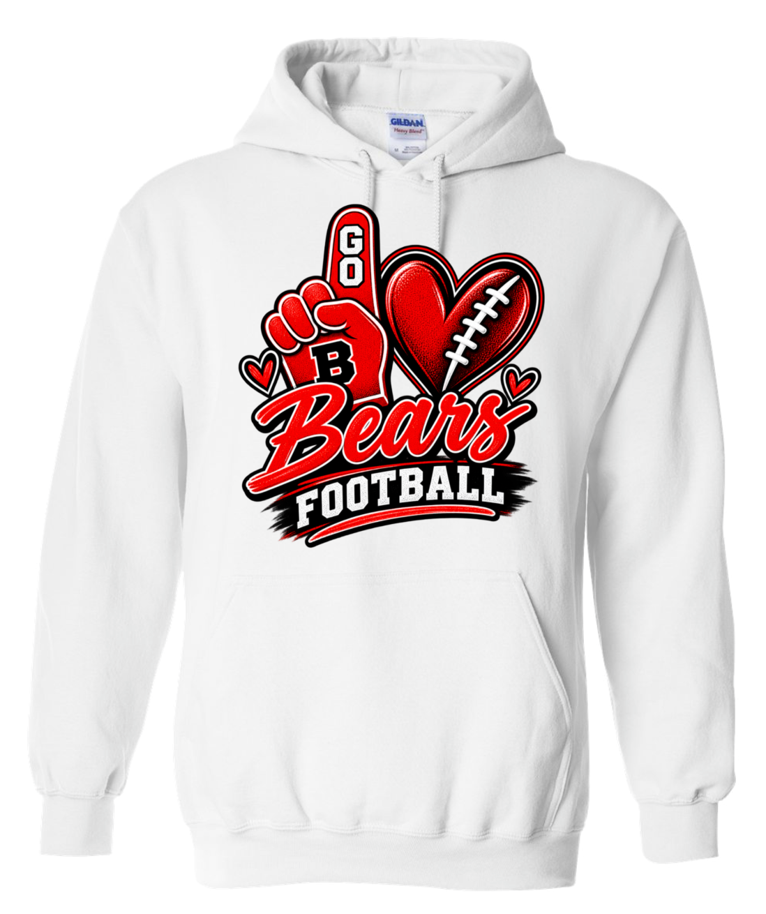 Hoodie - White - Foam