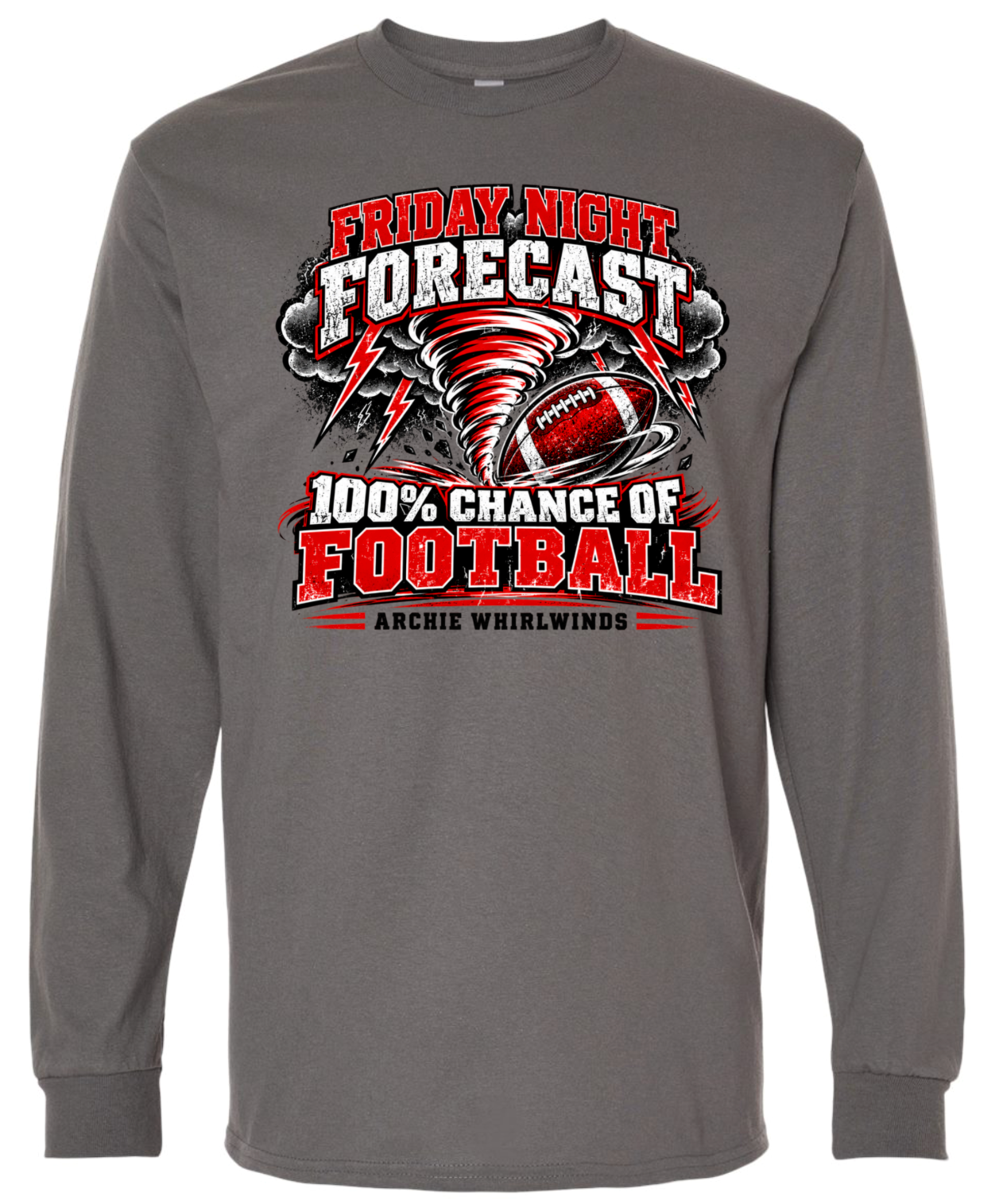 Long Sleeve - Charcoal - Forecast