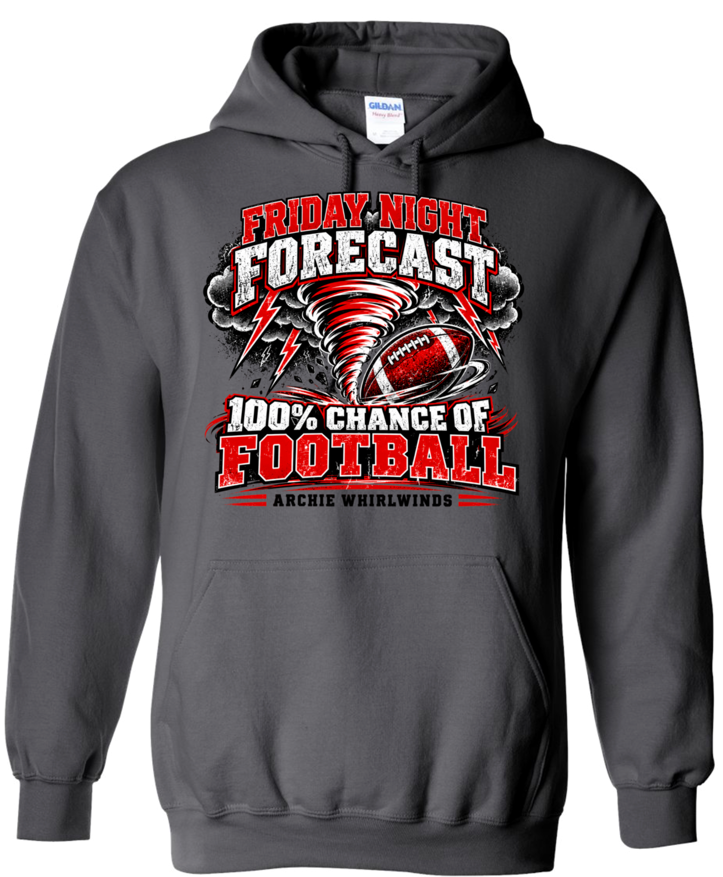 Hoodie - Charcoal - Forecast