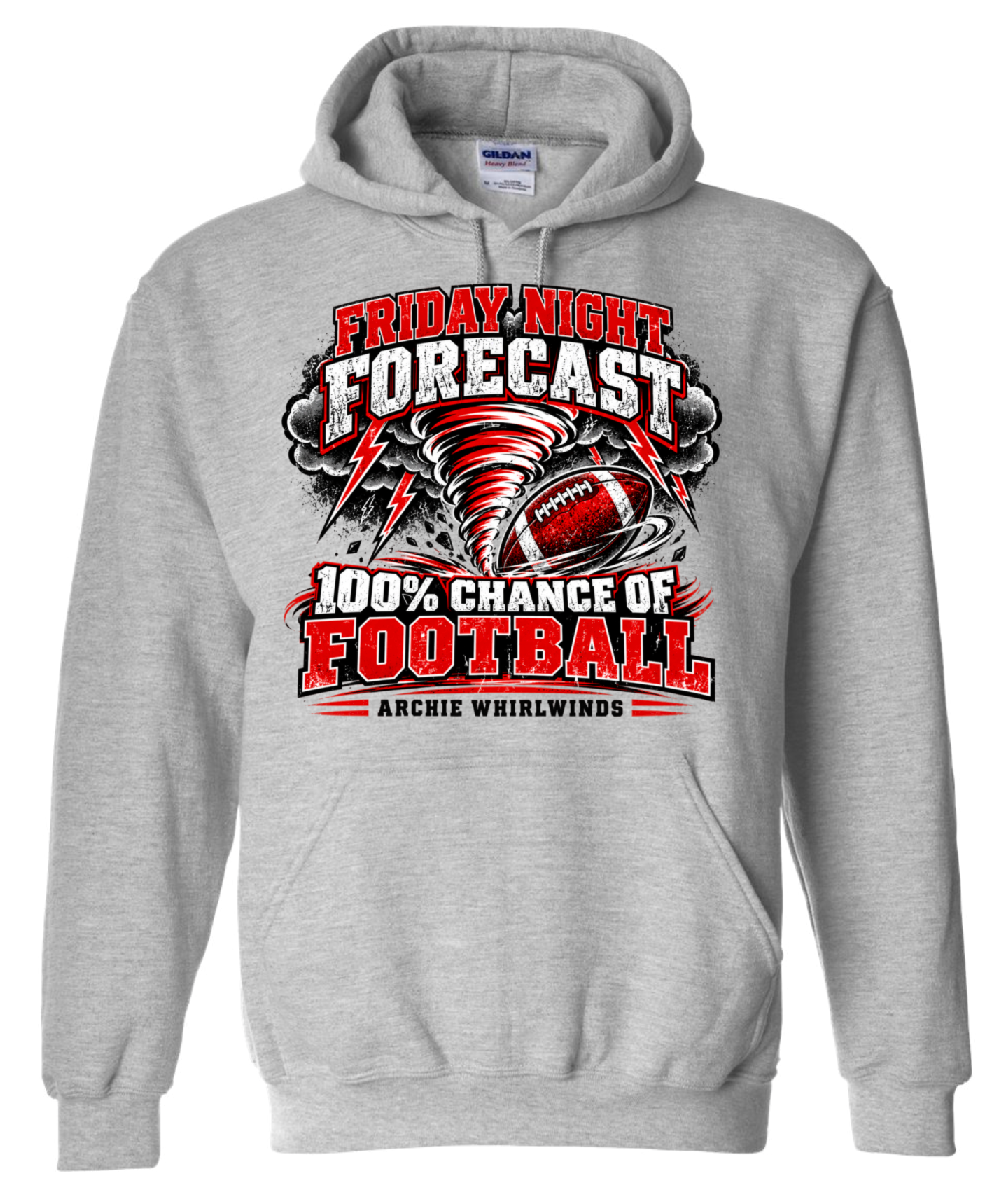 Hoodie - Sport Grey - Forecast