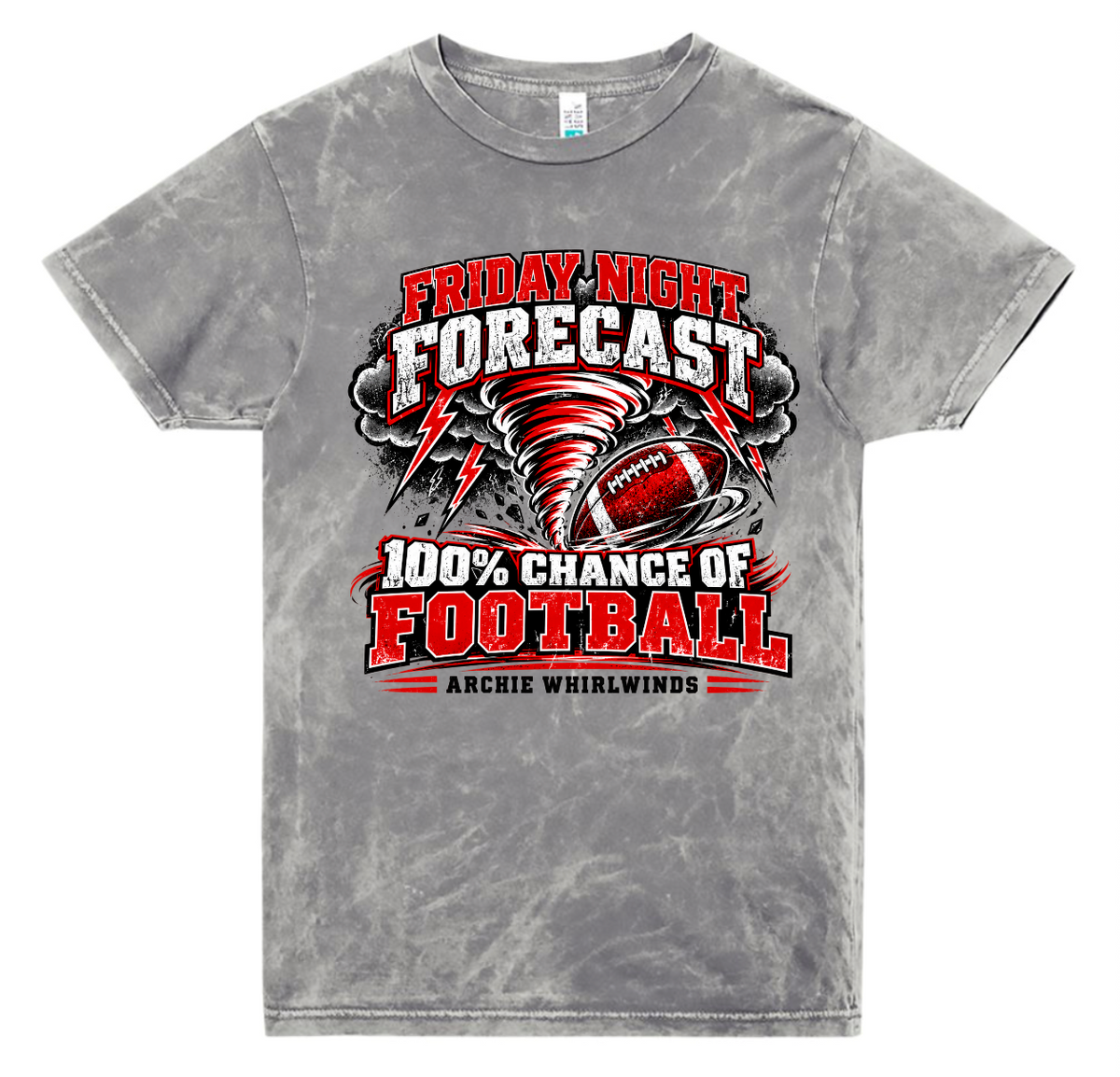T-Shirt - Silver Acid - Forecast