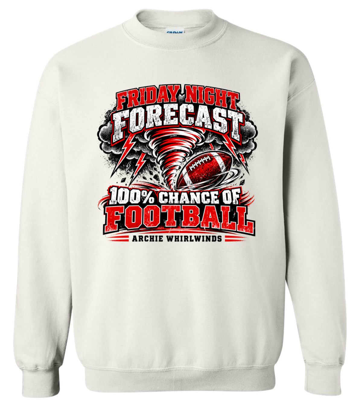 Crew Neck - White - Forecast