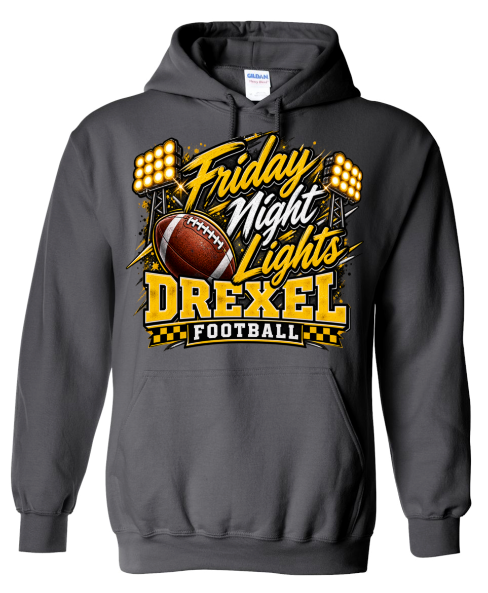 Hoodie - Charcoal - Friday Night Lights