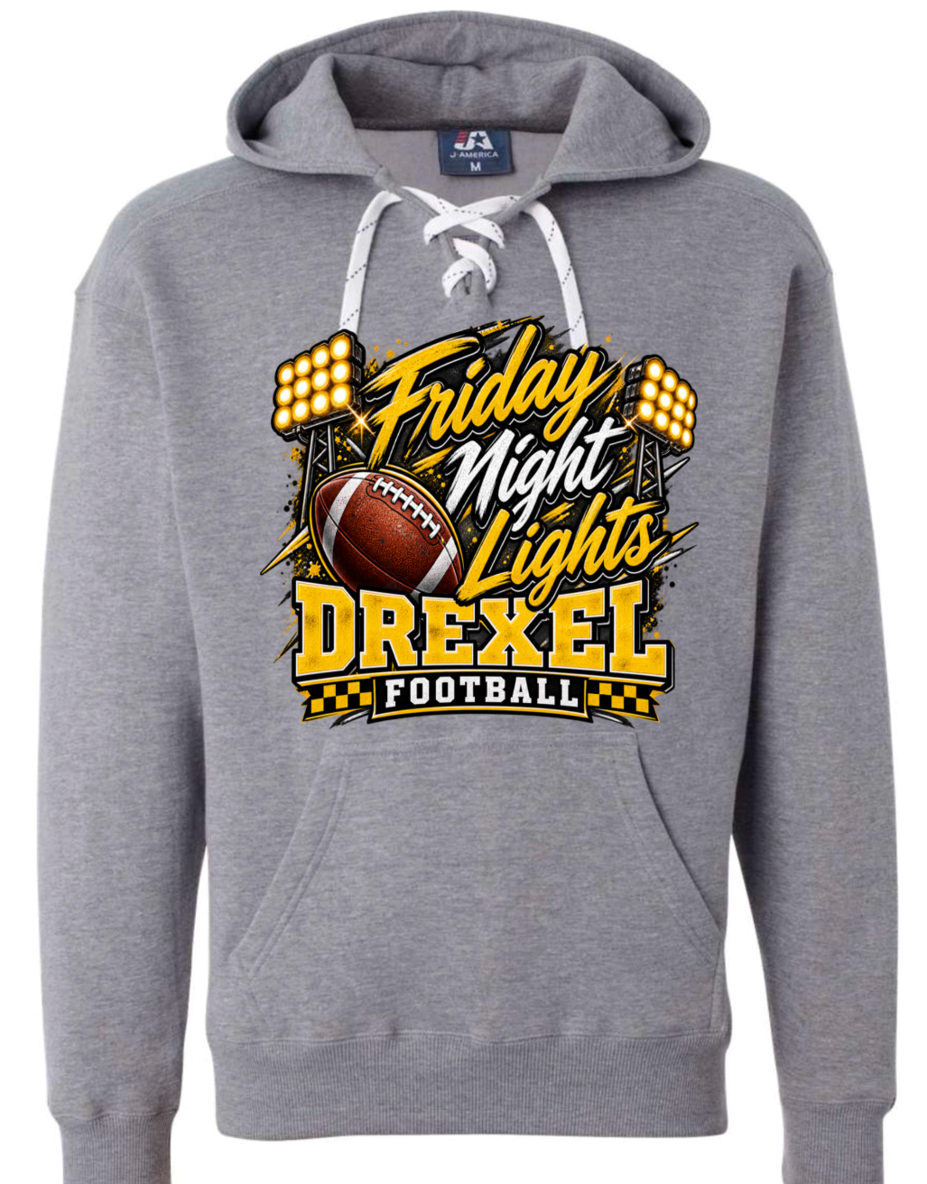 Hoodie lace - Sport Grey - Friday Night Lights
