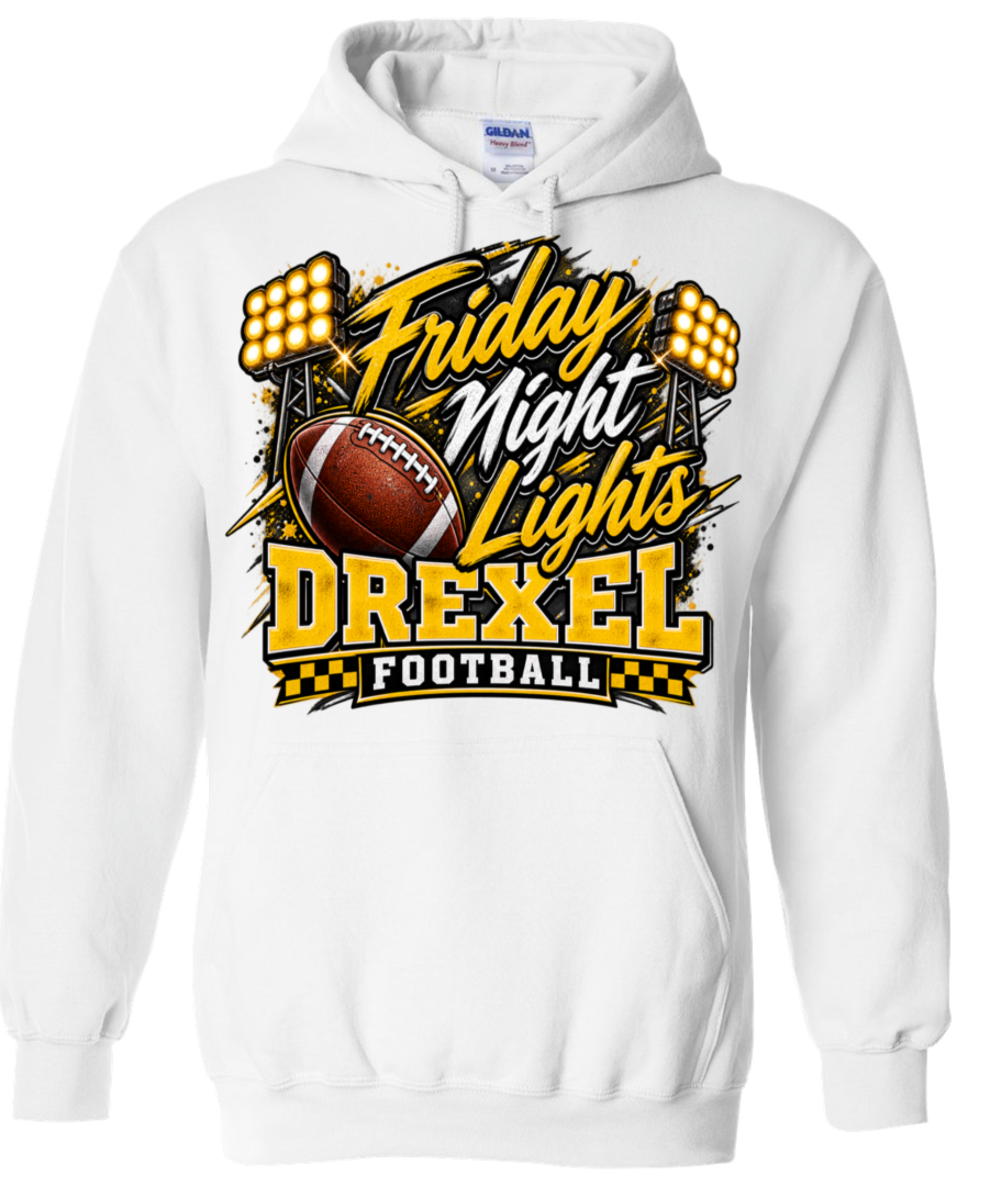Hoodie - White - Friday Night Lights