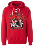 Hoodie lace - Red - GBED