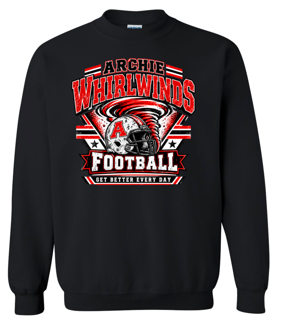 Crew Neck - Black - GBED