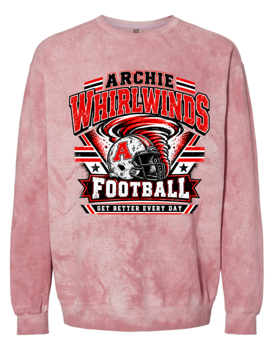 Crew Neck - Red Smoke - GBED