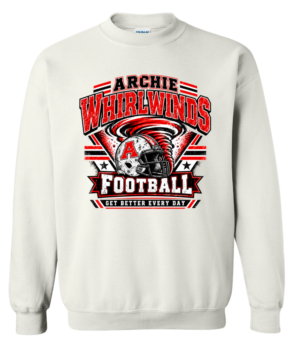 Crew Neck - White - GBED