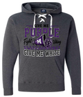 Hoodie lace - Charcoal - GMP Megaphone