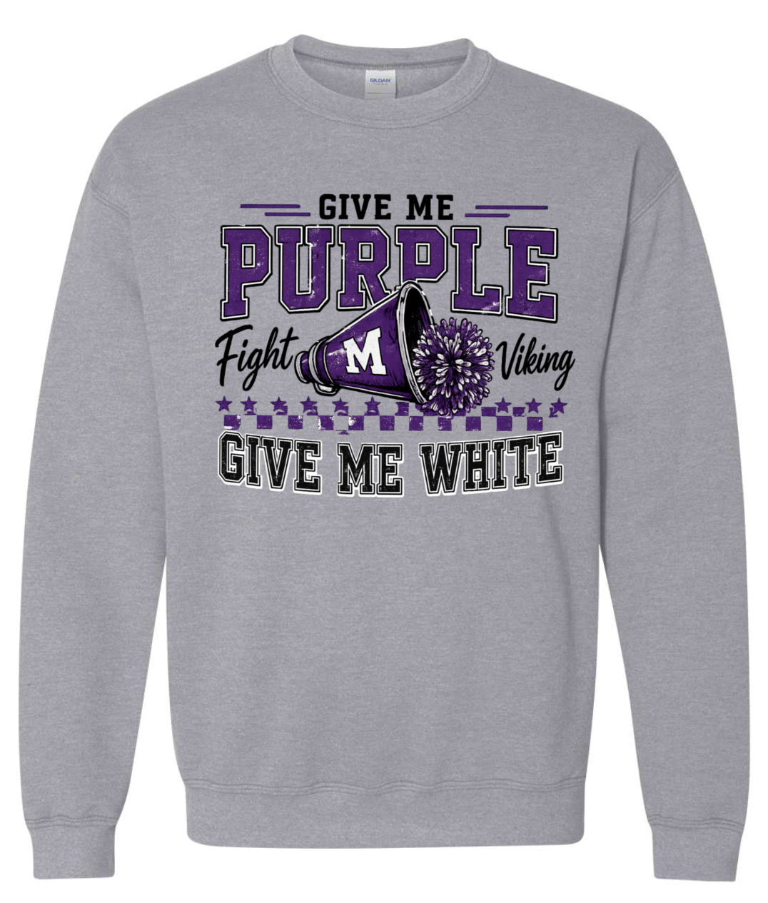 Crew Neck - Sport Grey - GMP Megaphone