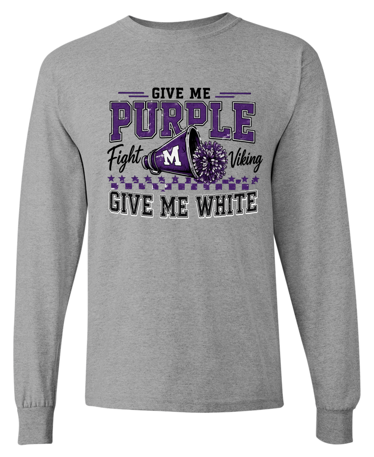 Long Sleeve - Sport Grey - GMP Megaphone
