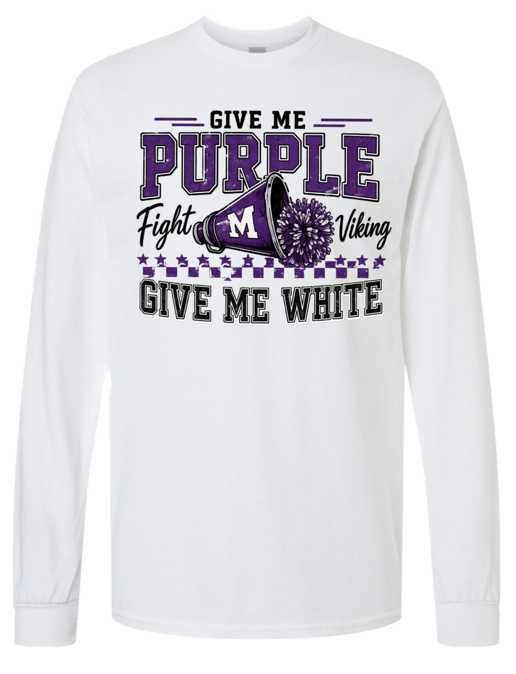 Long Sleeve - White - GMP Megaphone