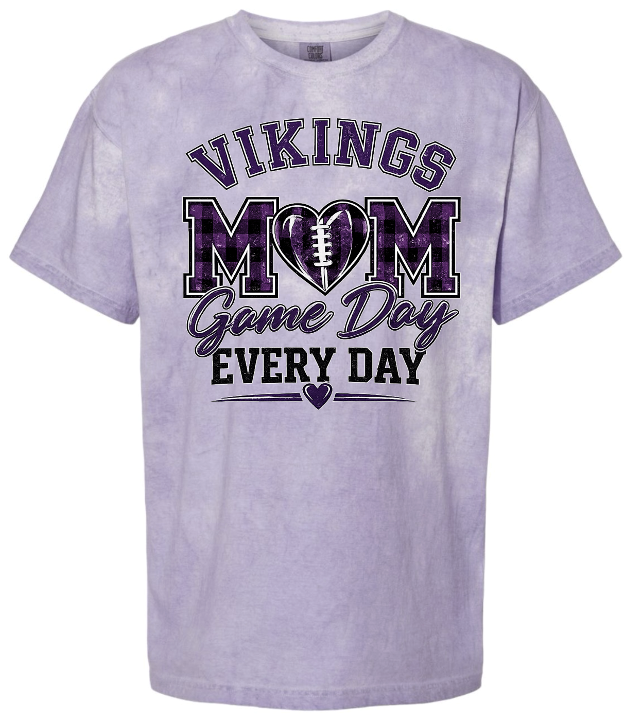 T-Shirt - Purple Smoke - Game Day Mom