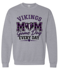 Crew Neck - Sport Grey - Game Day Mom