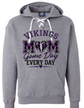 Hoodie lace - Sport Grey - Game Day Mom