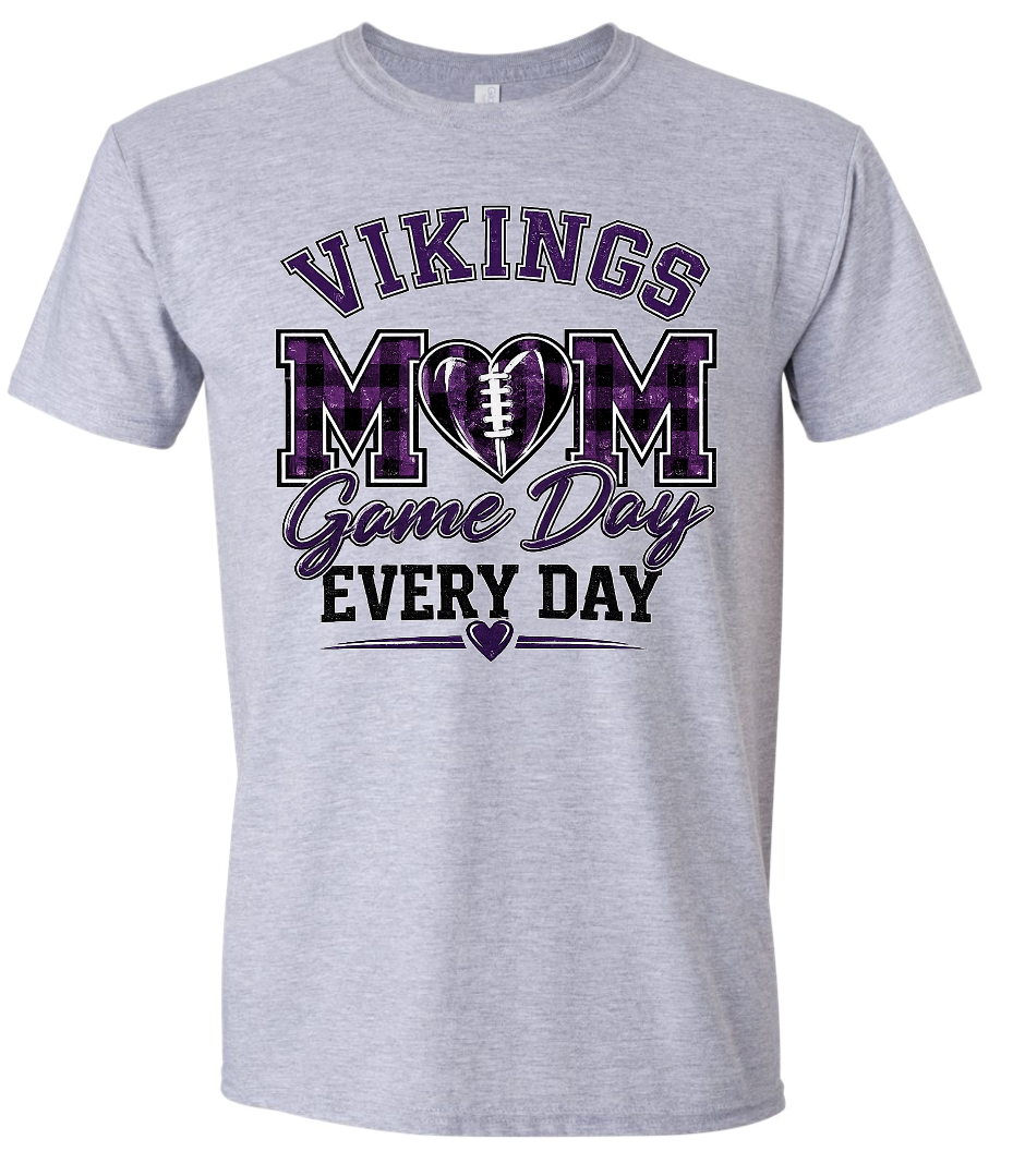 T-Shirt - Sport Grey - Game Day Mom