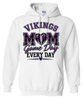 Hoodie - White - Game Day Mom