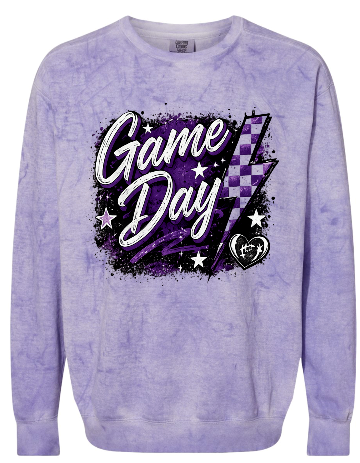 Crew Neck - Purple Smoke - Game Day
