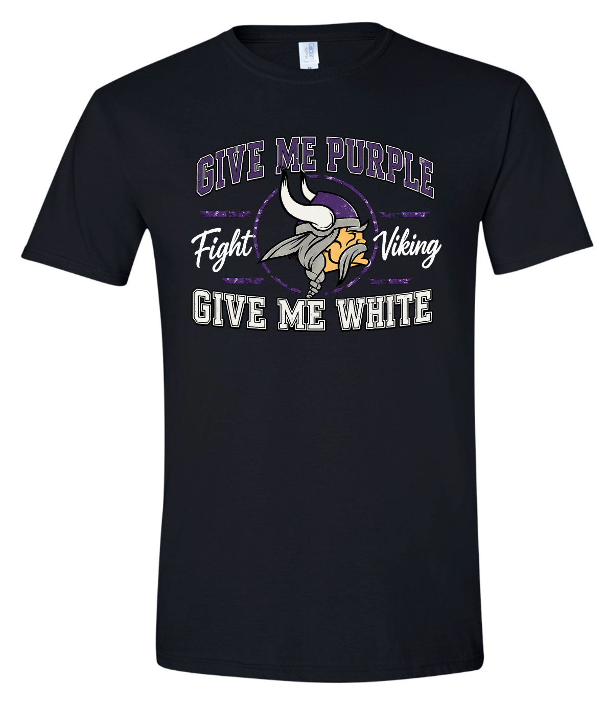 T-Shirt - Black - Give Me Purple