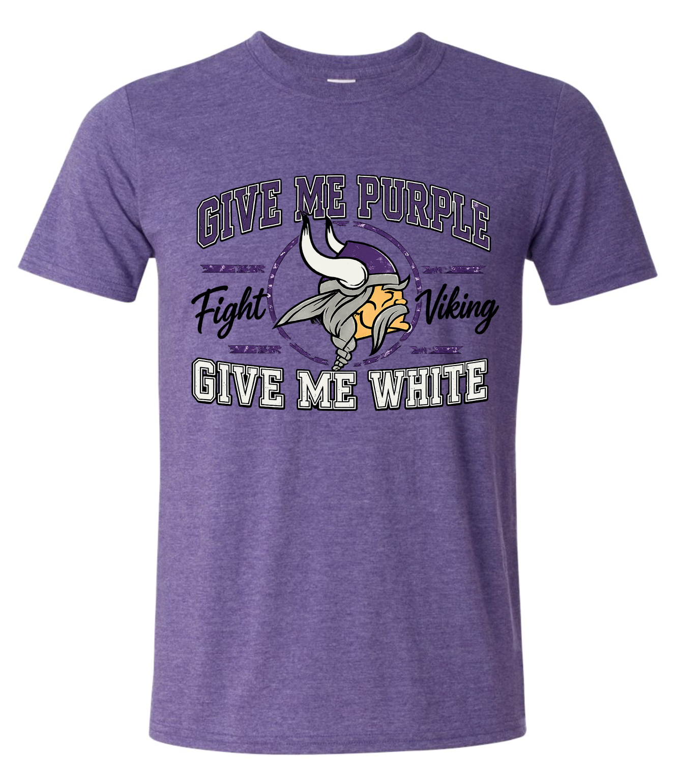 T-Shirt - Heather Purple - Give Me Purple