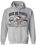 Hoodie - Sport Grey - Give Me Purple