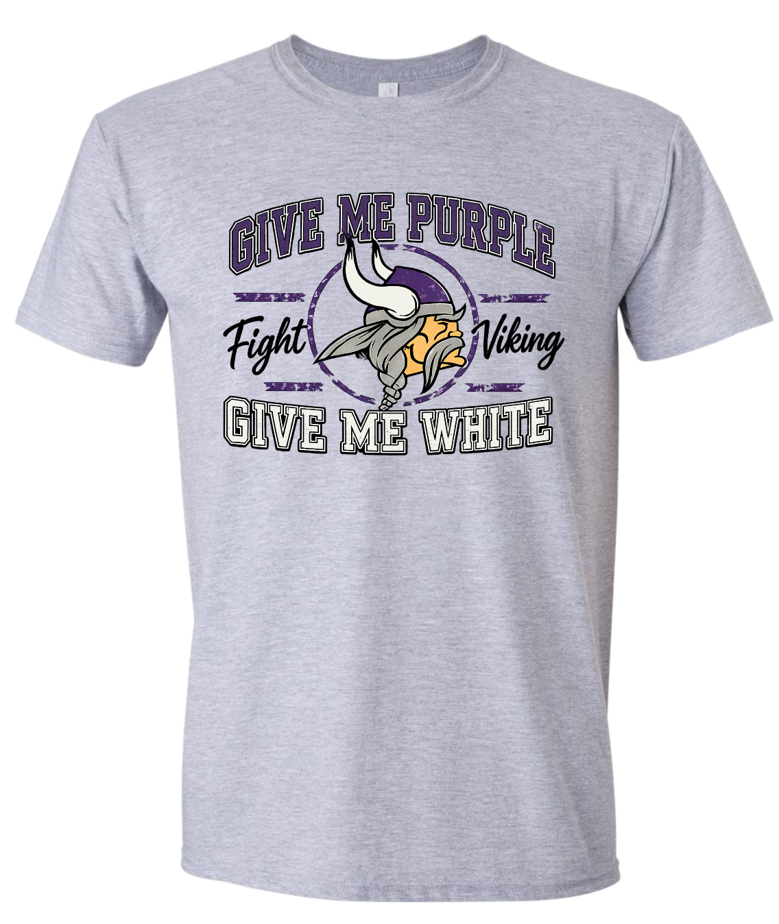 T-Shirt - Sport Grey - Give Me Purple
